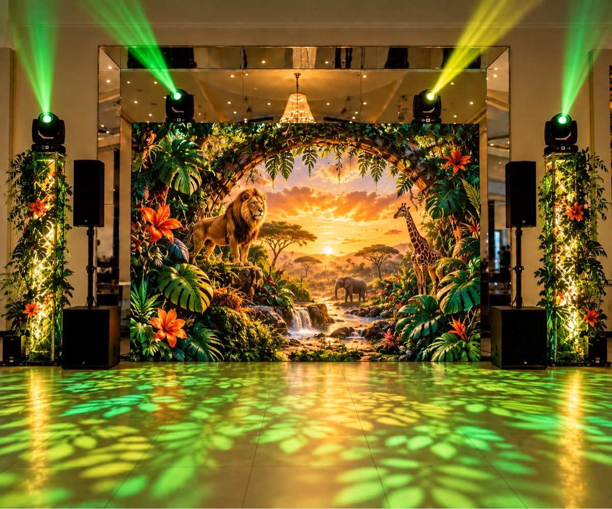 Pantalla LED personalizada para Safari Gala 2026